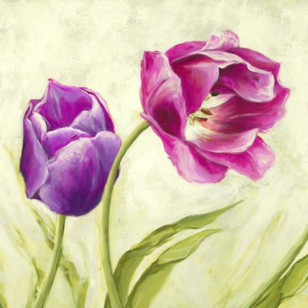 Framed Tulipani Danzanti (Detail) Print