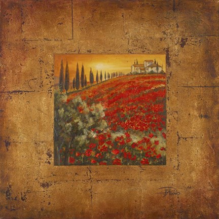 Framed Bella Toscana II Print