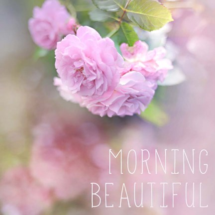 Framed Morning Beautiful Print