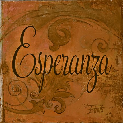 Framed Esperanza Print