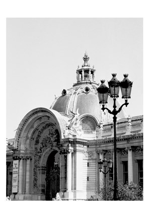 Framed Musee du Petit Palais Print