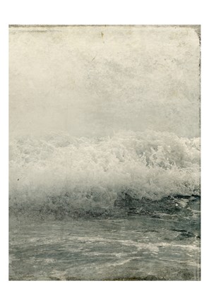 Framed Ocean Waves 2 Print