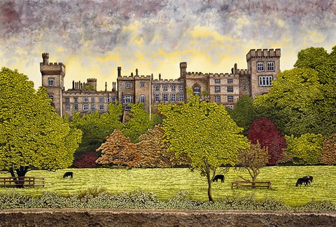 Framed Lismore Castle Print