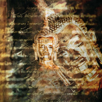 Framed Buddha - Scripture Reflection Print