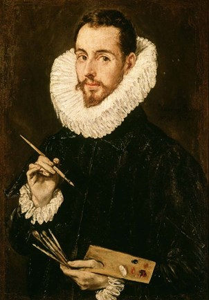 Framed Portrait of Jorge Manuel Print