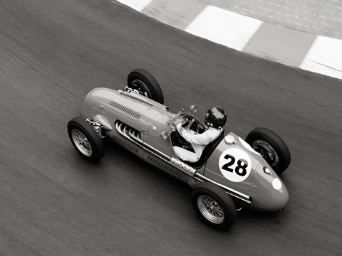 Framed Historical Race Car at Grand Prix de Monaco 3 Print