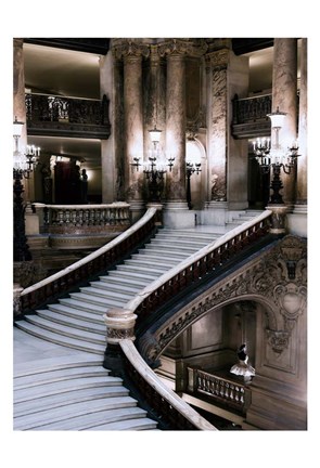 Framed Grand Stairs Print