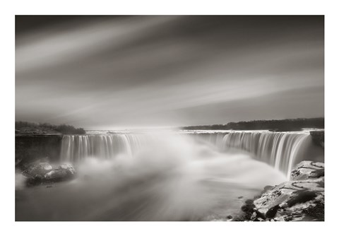 Framed Horseshoe Falls I Print