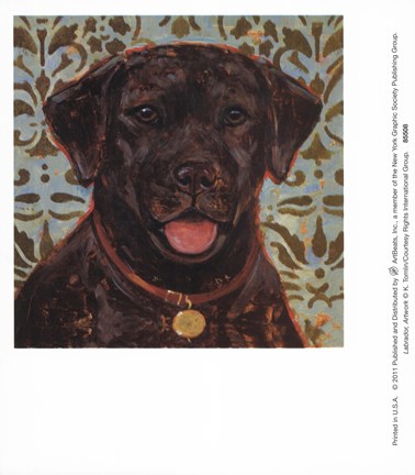 Framed Labrador Print