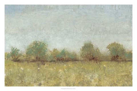 Framed Spring Field I Print