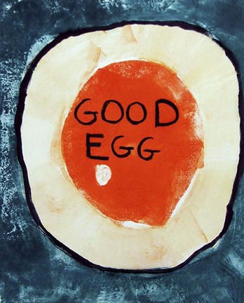 Framed Good Egg Print