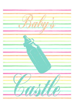 Framed Baby&#39;s Castle Print