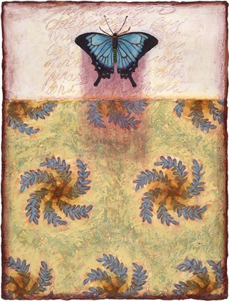 Framed Tashmoo Butterfly Print