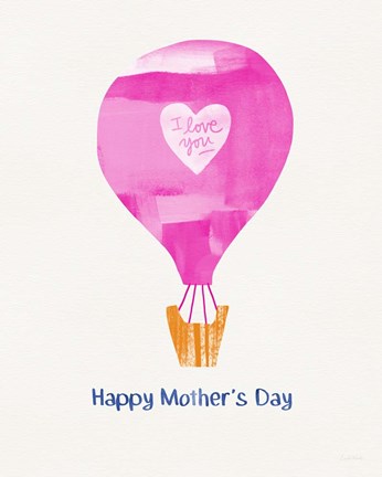 Framed Mother&#39;s Day Balloon Print