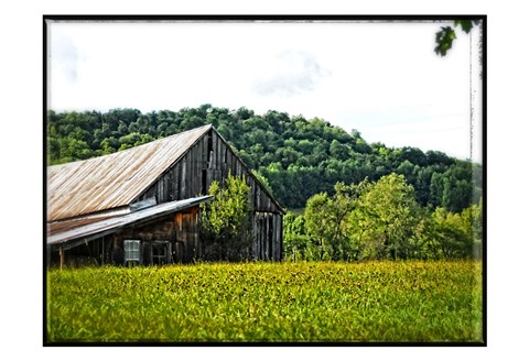 Framed Country Barn 4 Print