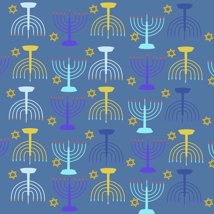 Framed Hanukkah 6 Print