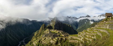 Framed ruins at Machu Picchu, Peru Print
