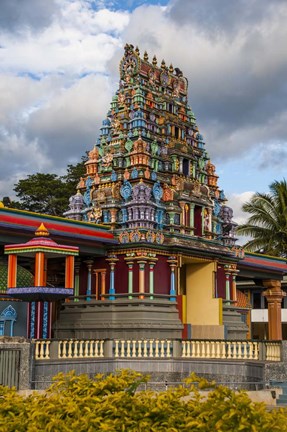 Framed Sri Siva Subramaniya Hindu temple in Fiji Print