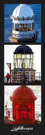 Framed Lighthouses Print