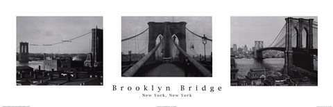 Framed Brooklyn Bridge Print