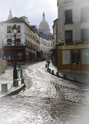 Framed Montmartre 1 Print