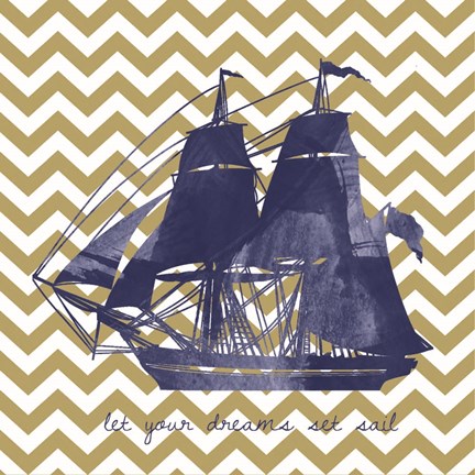 Framed Set Sail 2 Print