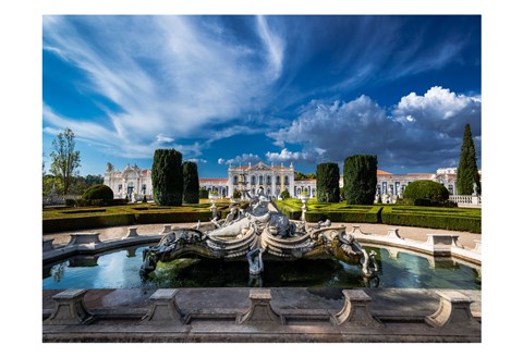 Framed Portugal Palace 2 Print