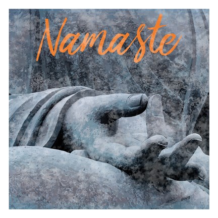 Framed Zenful Namaste Print