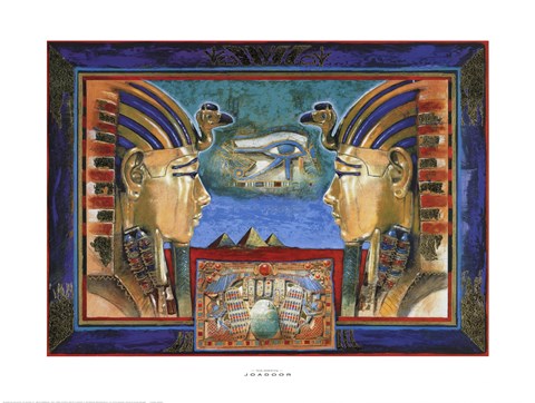 Framed Horus Celestial King Print