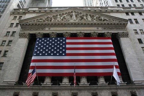 Framed New York Stock Exchange Print