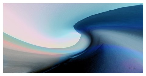 Framed Ocean Vibes 2 Print