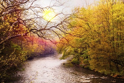 Framed Cherokee Autumn Print