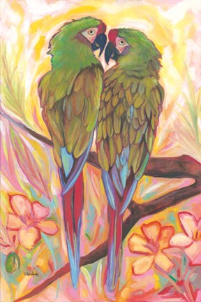 Framed Parrot Tango Print