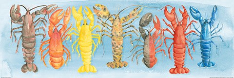 Framed Rare Catch Red Lobster Print