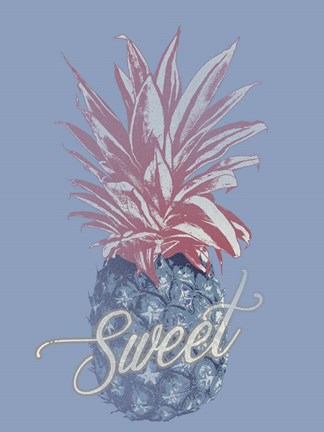 Framed Pineapple Sweet Print