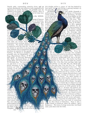 Framed Peacock Soul Gatherer Print