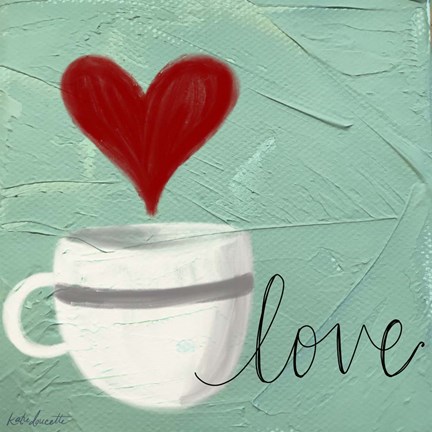 Framed Coffee Love Print