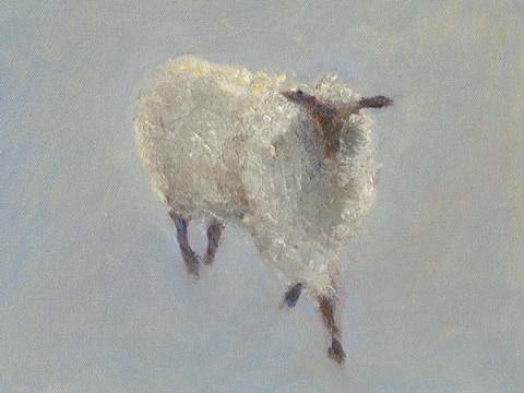 Framed Sheep Strut II Print