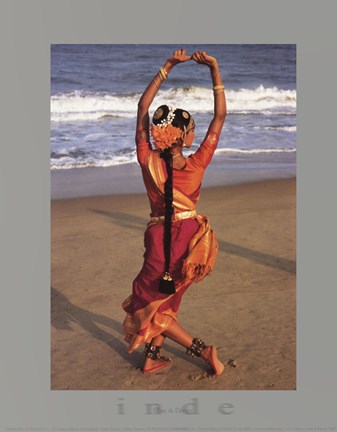 Framed dortes - Indian Dancer Print
