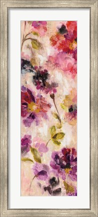 Framed Exuberant Florals II Print