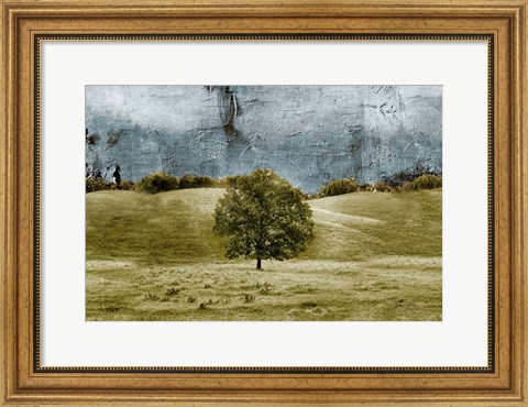 Framed Tree in the Valley Print