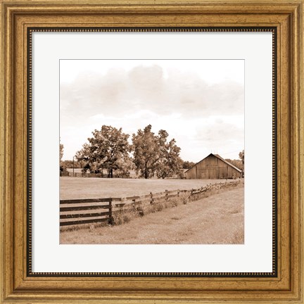 Framed Simple Farm Life Print