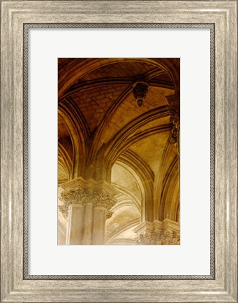 Framed Arches St Eustache II Print
