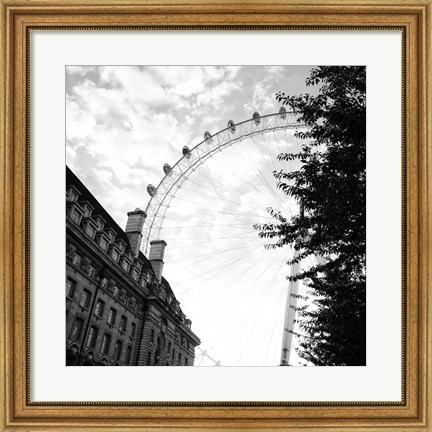 Framed London Scene III Print