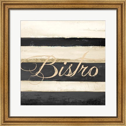 Framed Bistro Print