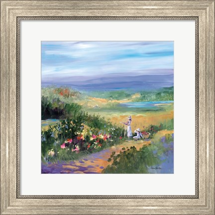 Framed Quiet Composition Print