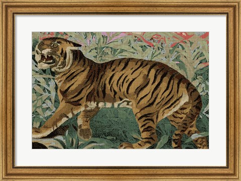 Framed Concrete Jungle Cat II Print