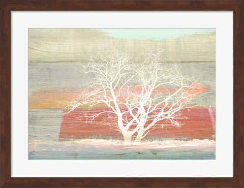 Framed Treescape #1 (Subdued) Print