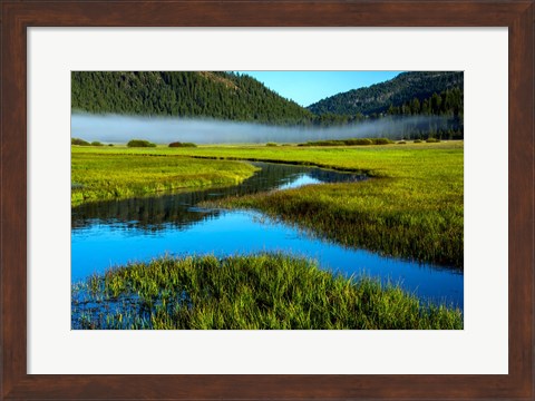 Framed Sparks Lake, Oregon Print