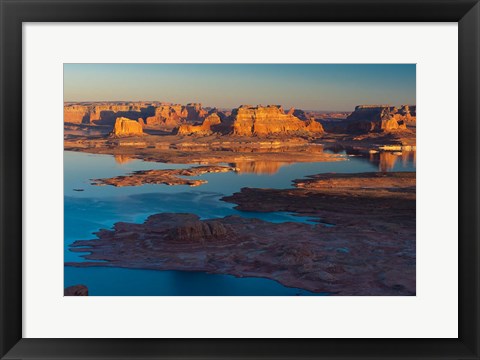 Framed View From Alstrom Point Overlook, Utah Print